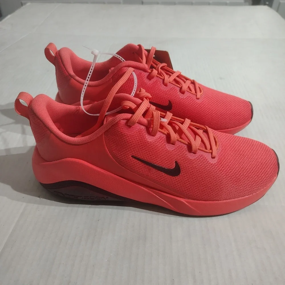 Size 11- Nike Women Air Zoom Bella Training Ember‎ Dark Red FZ1689-800